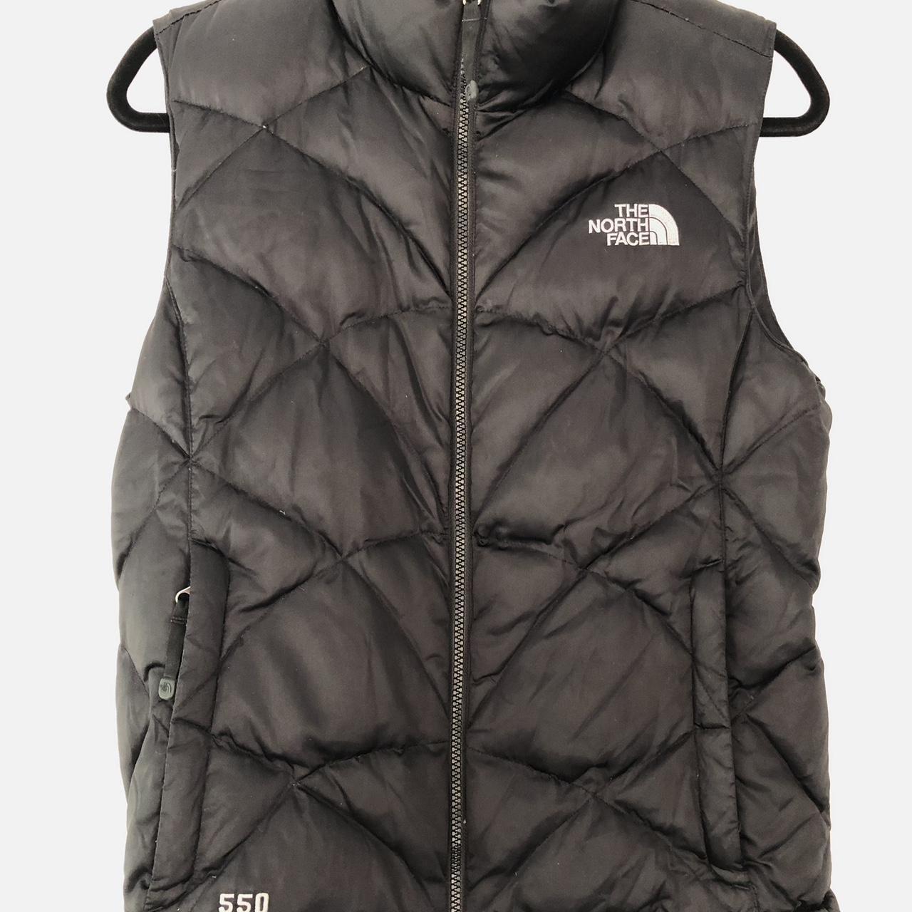 The North Face 550 Puffy Vest - Black Great... - Depop