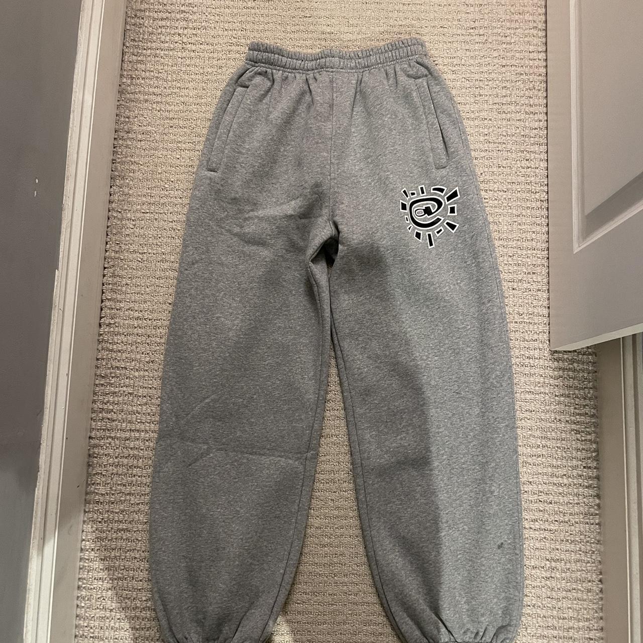 Grey adwysd joggers size L, never worn. #adwysd... - Depop