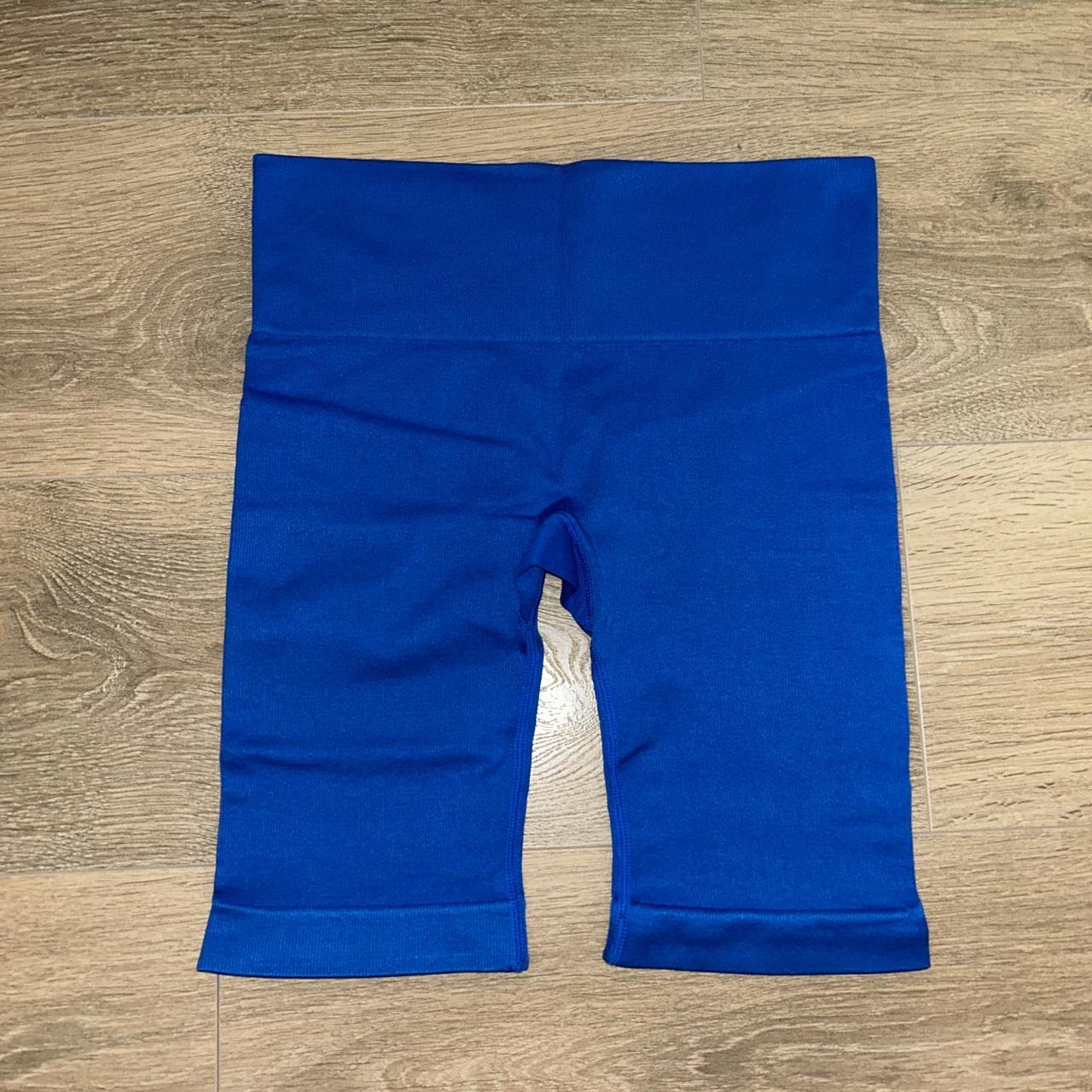 Primark Light Blue Seamless Shorts - Depop