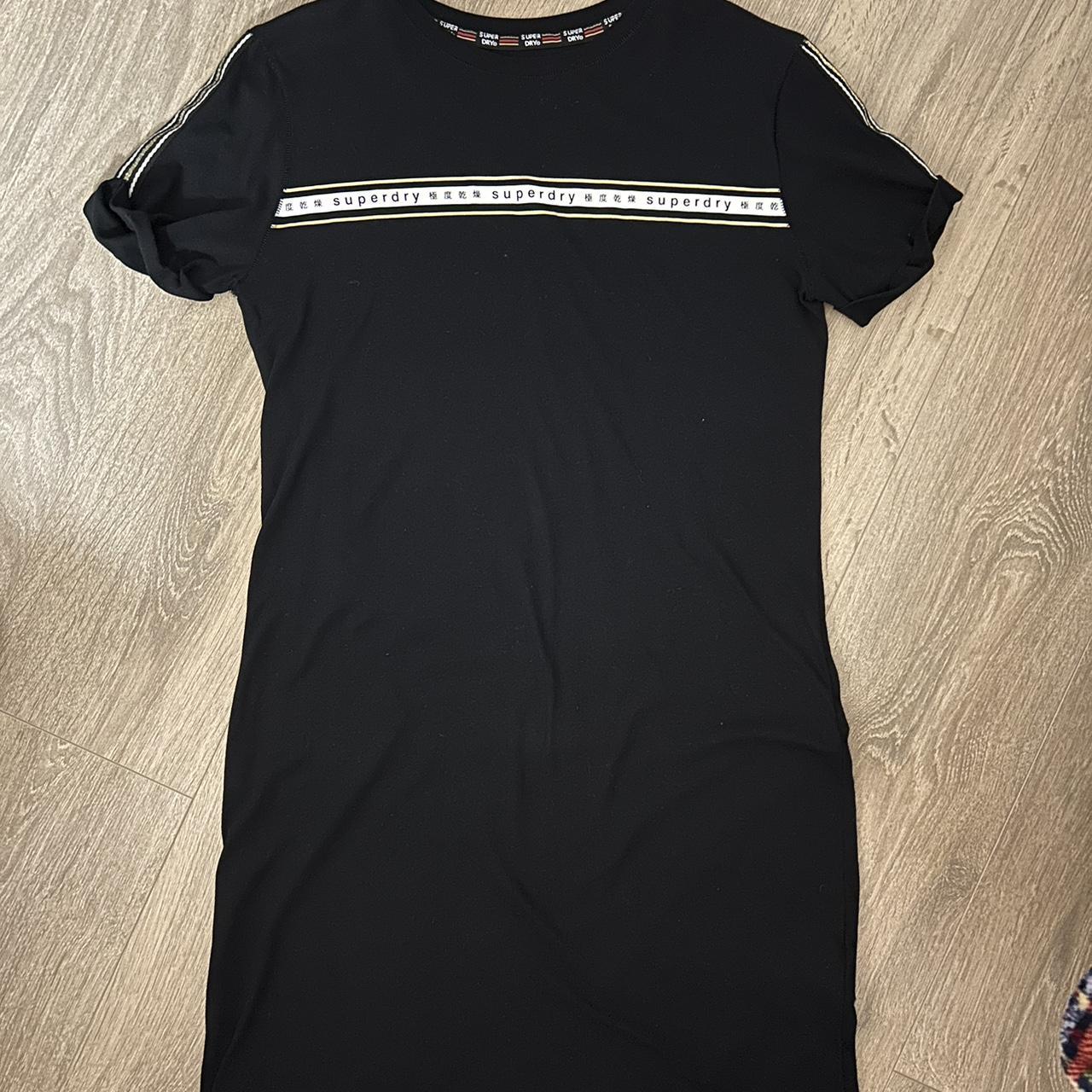 uk 8 superdry portland t shirt dress never worn. Depop