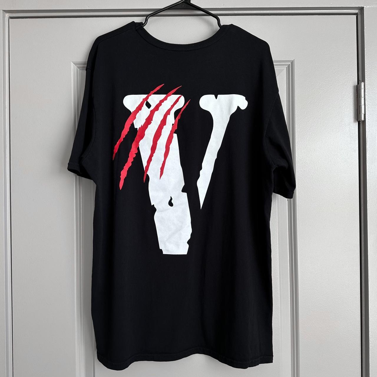 Vlone high quality Black V Panther T-shirt