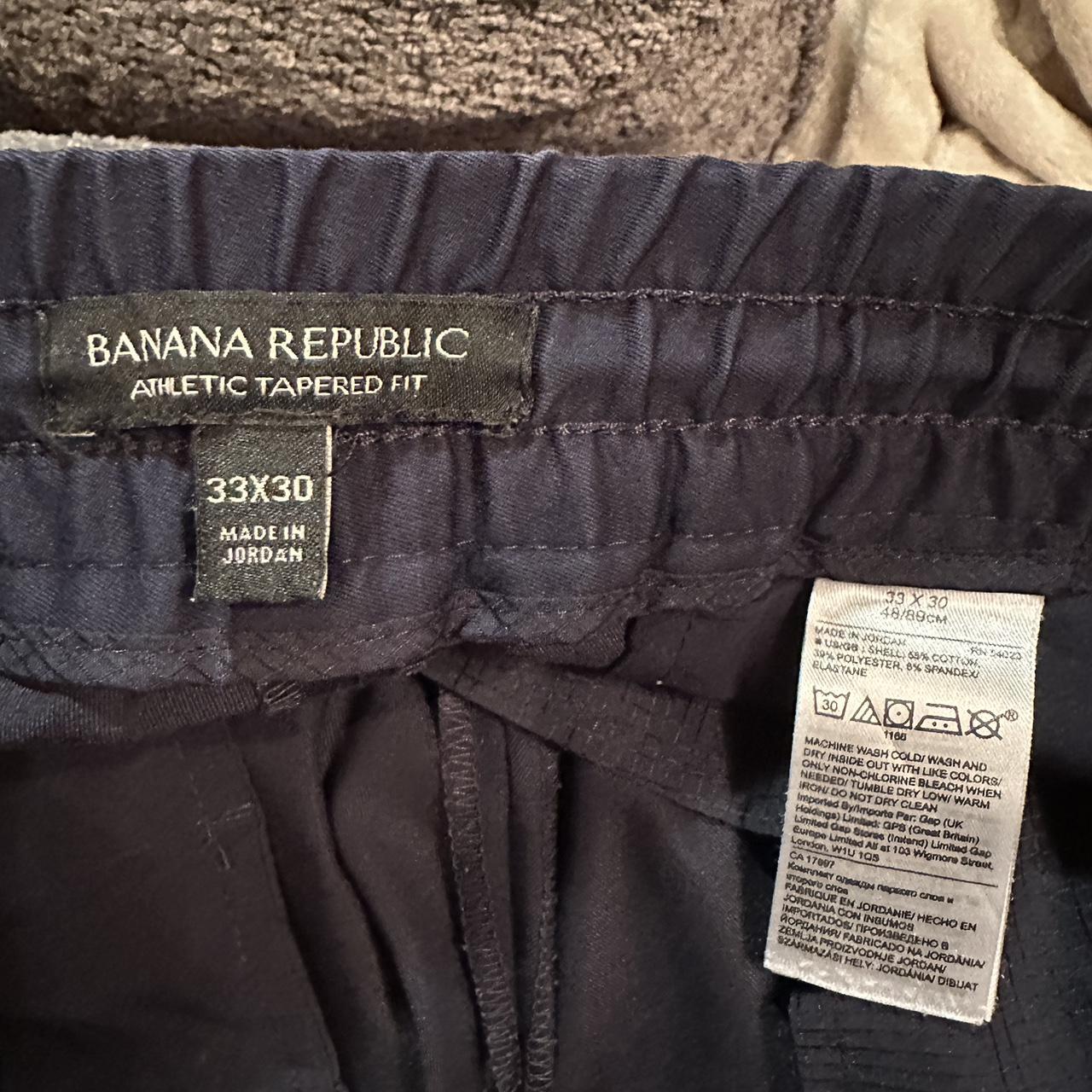 MENS TAILOR TROUSER Brand: Banana Republic Size: 33/30 - Depop