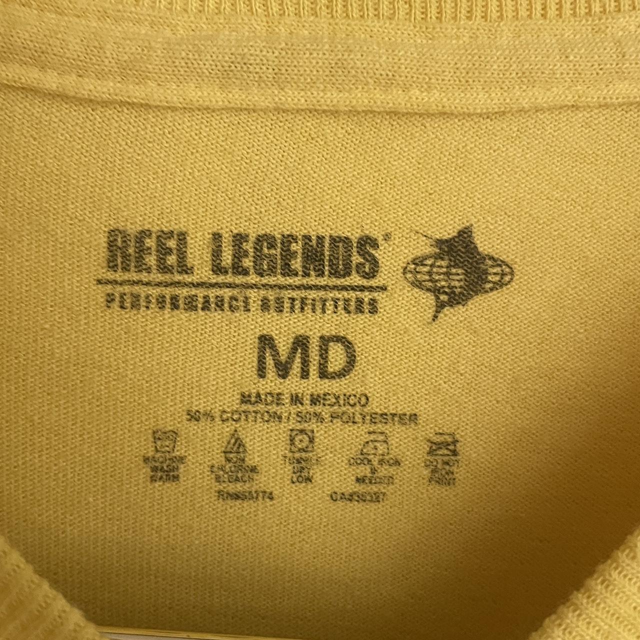 Reel Legends Graphic long sleeve Tee Lightly worn, - Depop