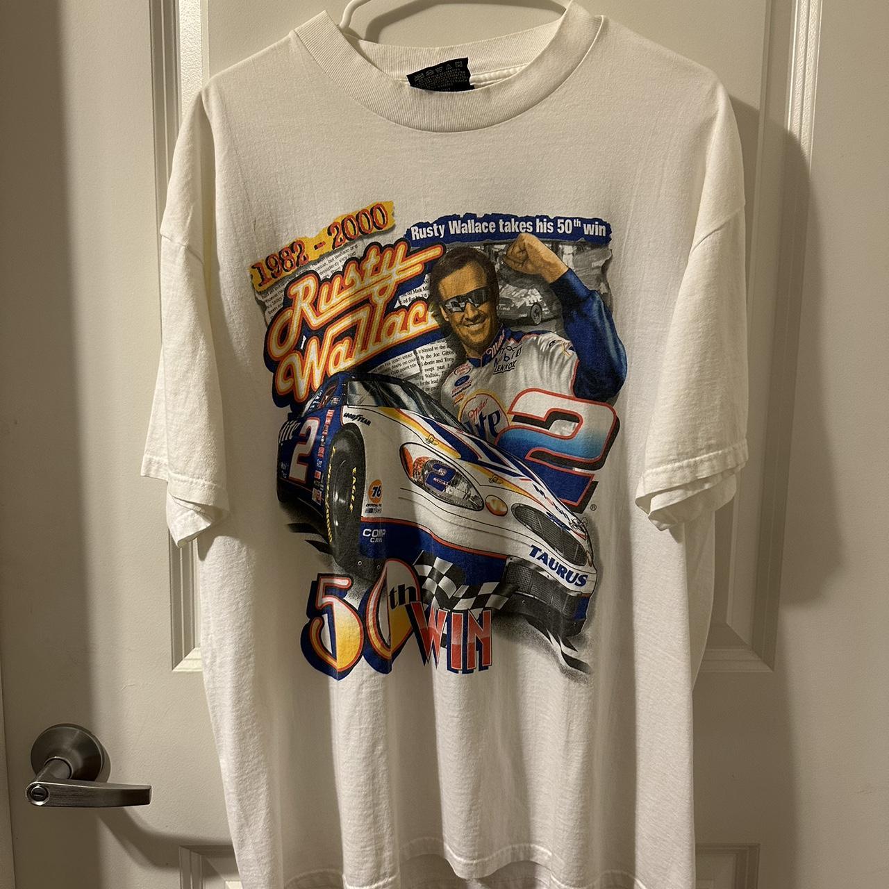 1982 2000 Rusty Wallace 50th Win NASCAR T Depop