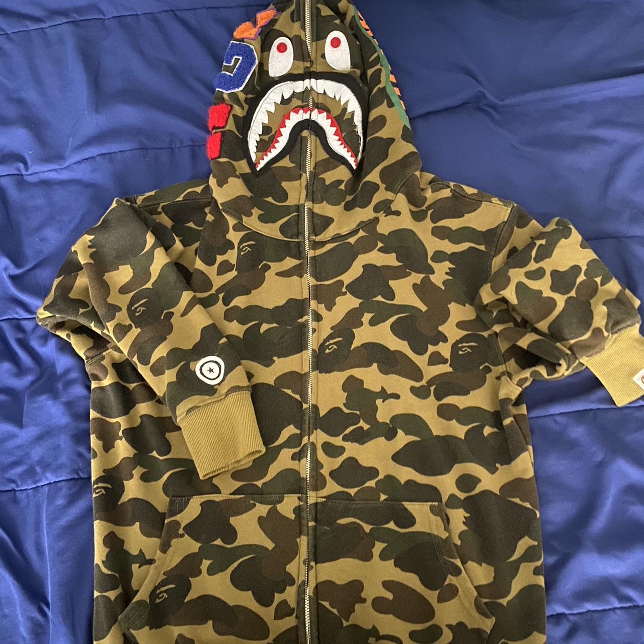 Bape on sale jacket yellow