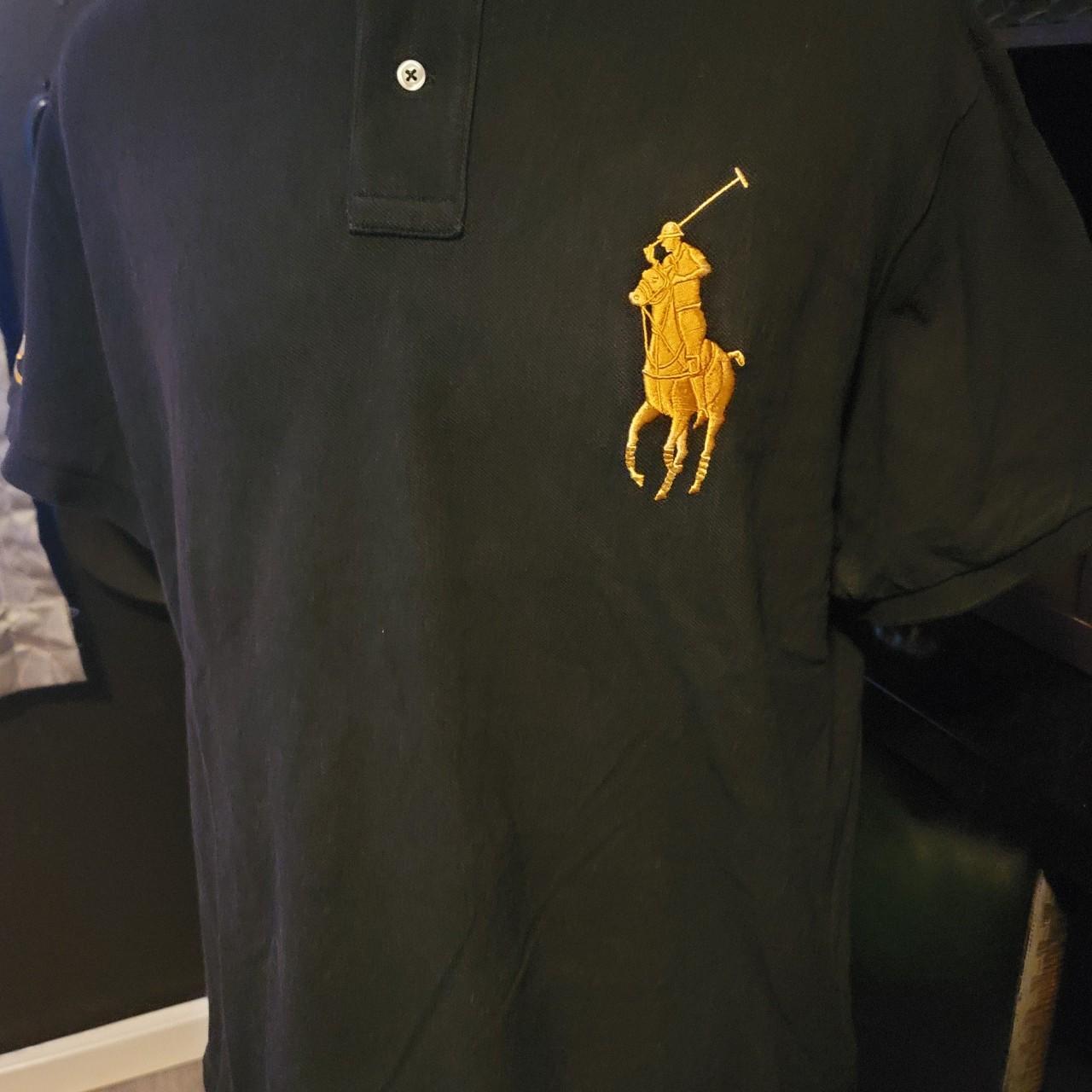 Ralph Lauren Large Horse Logo Mens Polo Excellent... - Depop