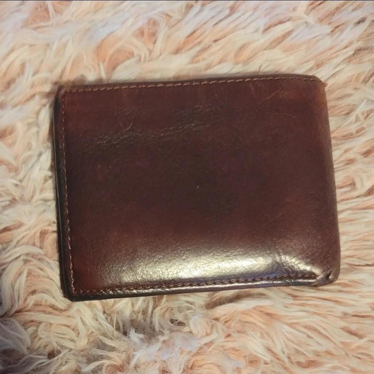 Saint Laurent Star Calfskin Bi-Colour Folding Wallet - Depop