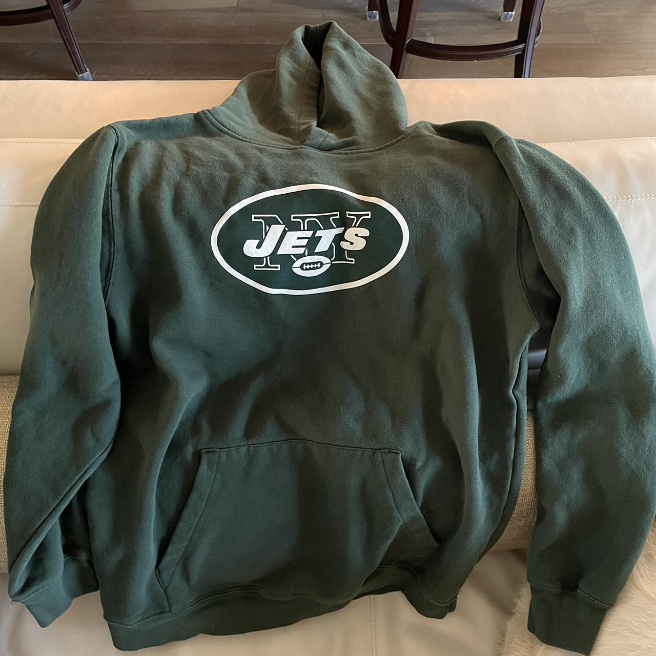 New York Jets Pull and Bear Sweatshirt Size - - Depop