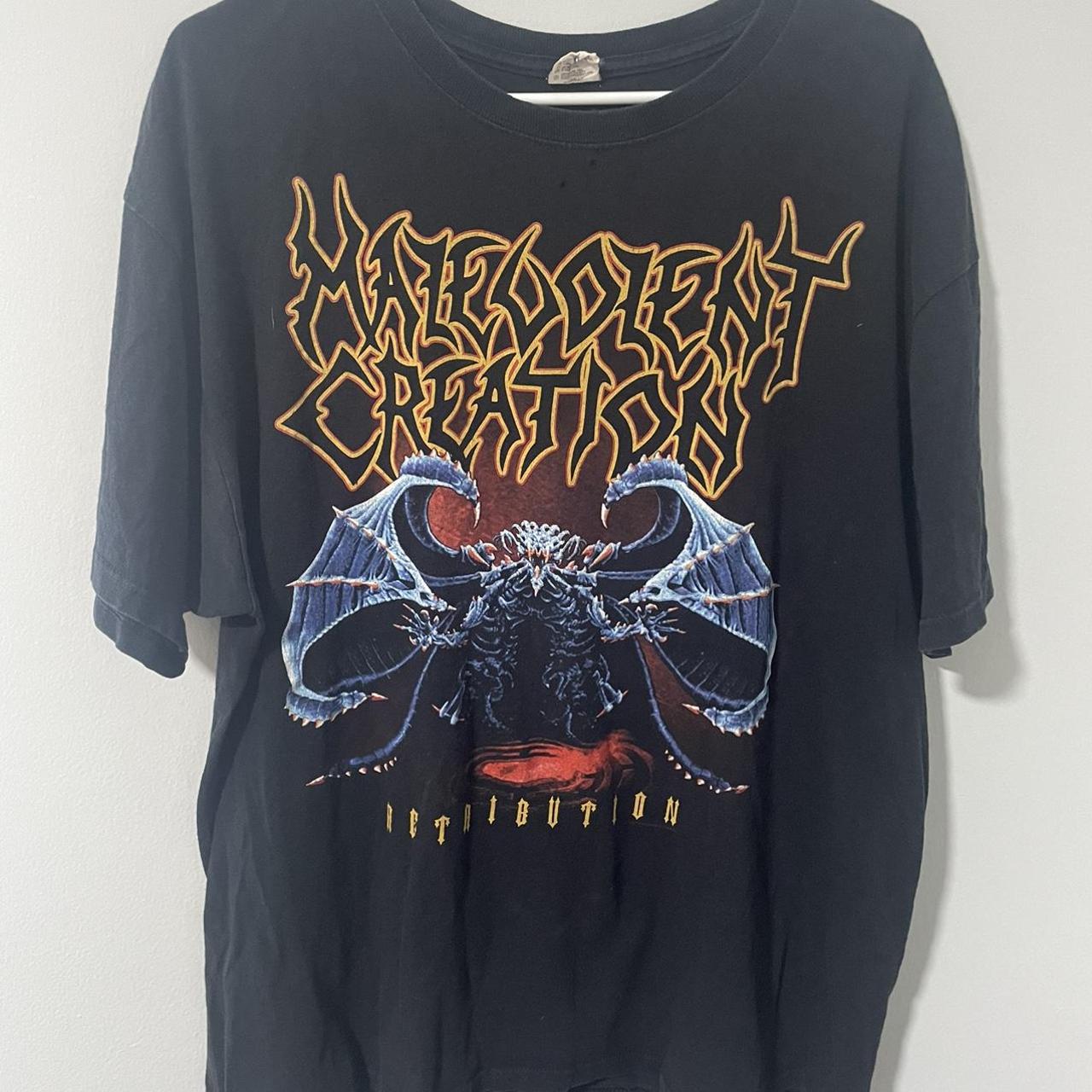 Malevolent Creation “Retribution” Shirt Florida... - Depop