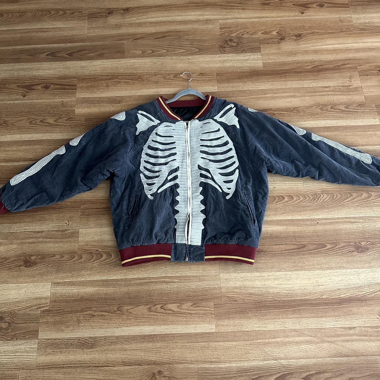 Kapital skeleton bomber jacket #kapital... - Depop