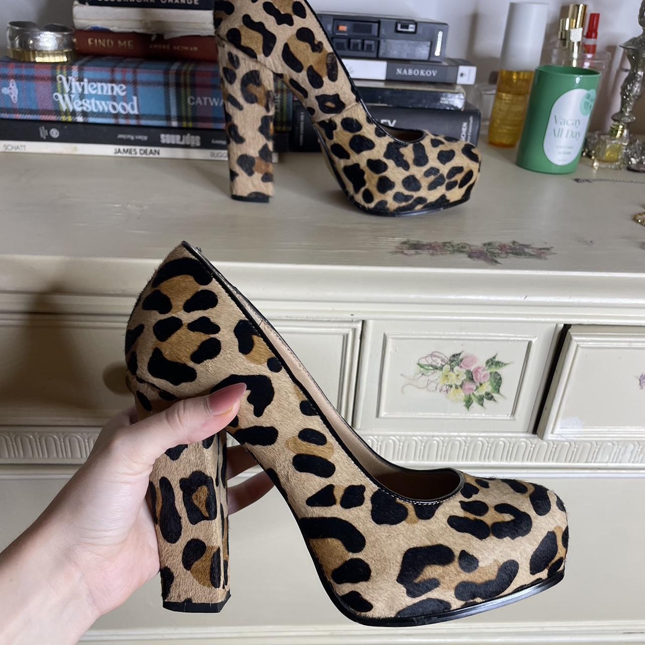 Steve madden animal print heels online