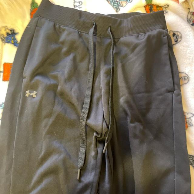 Underarmour compression joggers size s. The inside - Depop
