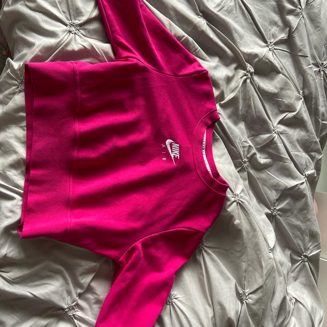cropped nike jumper