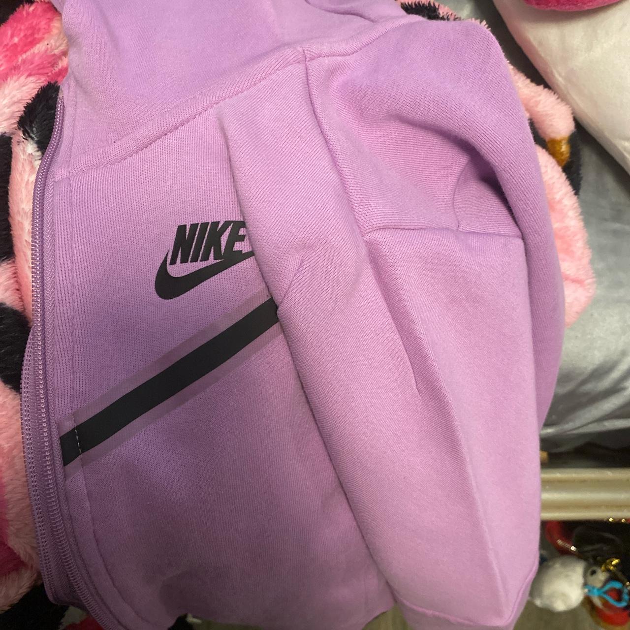light purple nike jumper