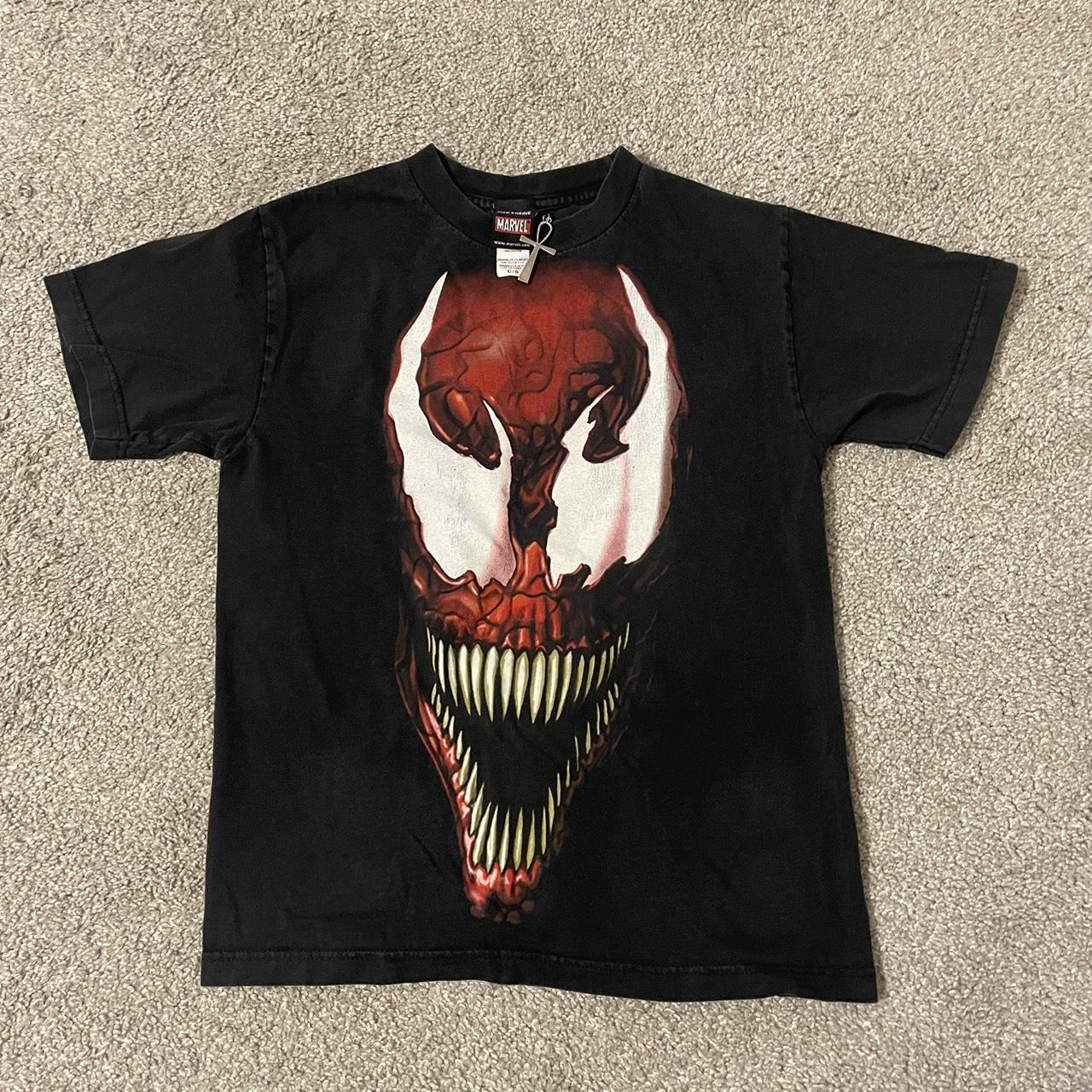 Vintage Marvel Mad Engine Carnage T Shirt Size Small...