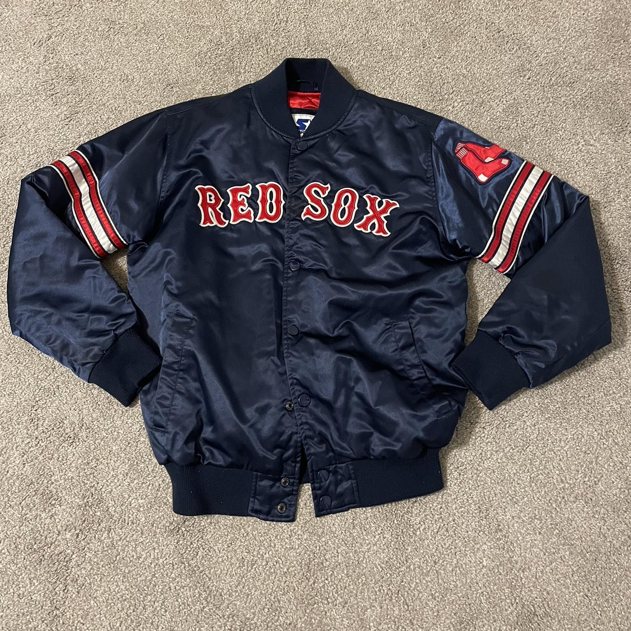 Vintage red sox hot sale starter jacket