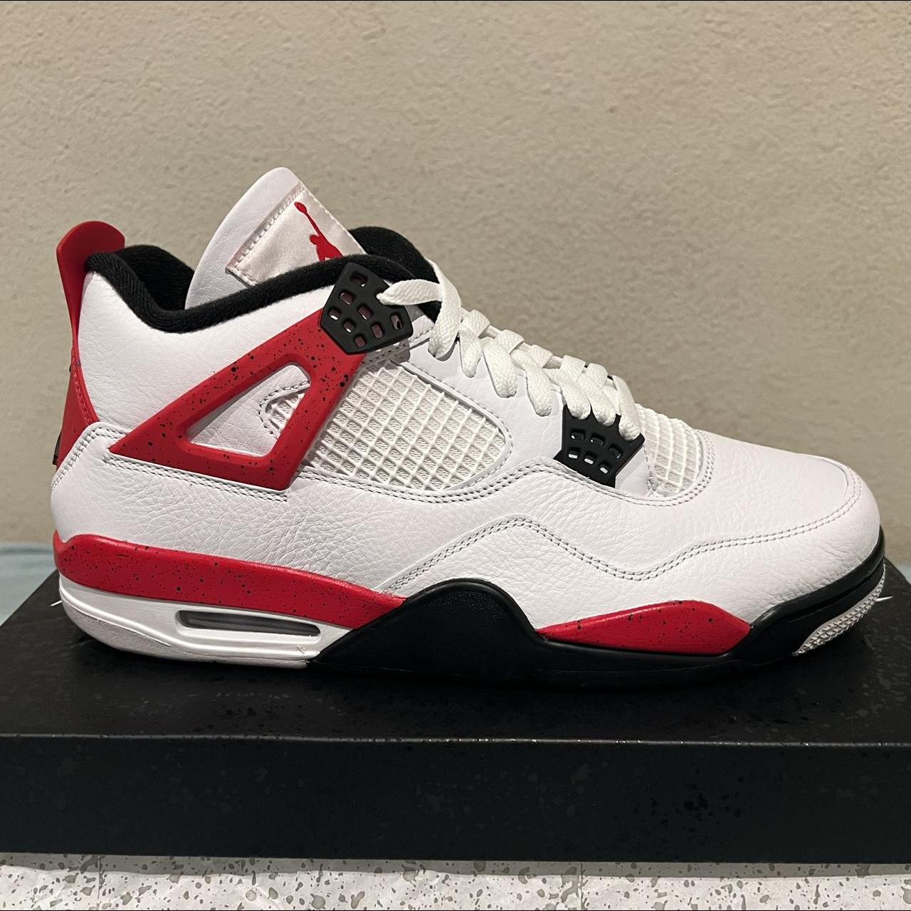 Jordan 4 Retro Red Cement Brand New Bought At A - Depop