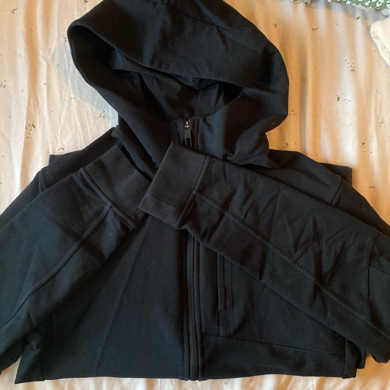 lululemon zip up jacket worn once - Depop