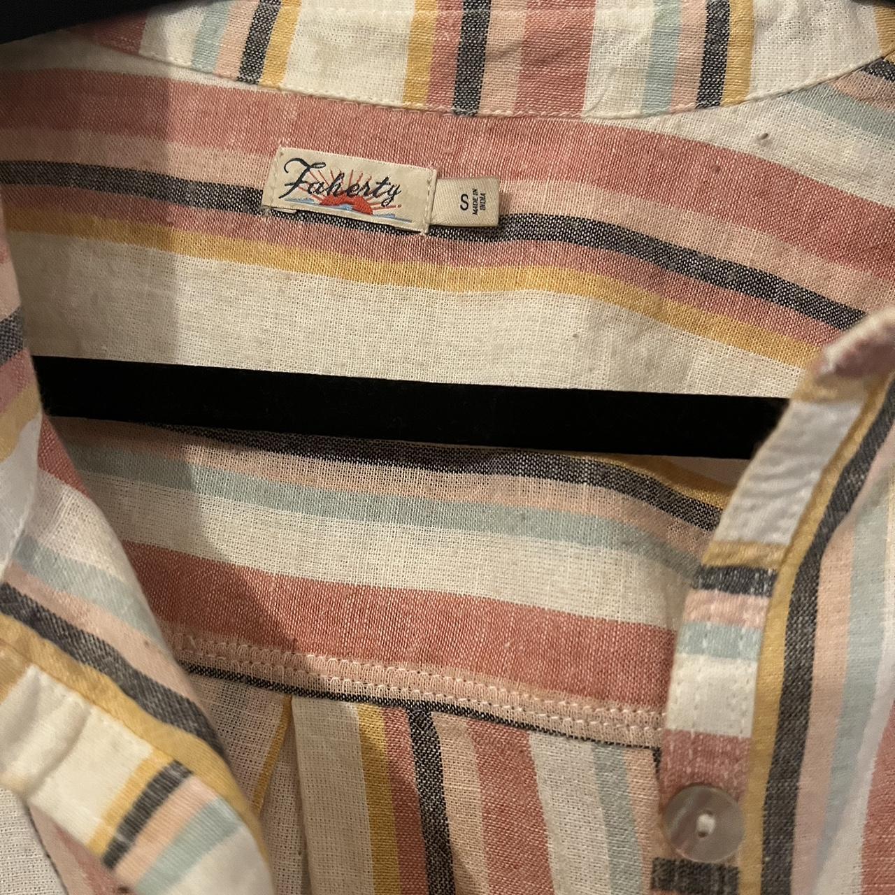 Small Faherty Women’s Button Down Shirt. Bought for... Depop