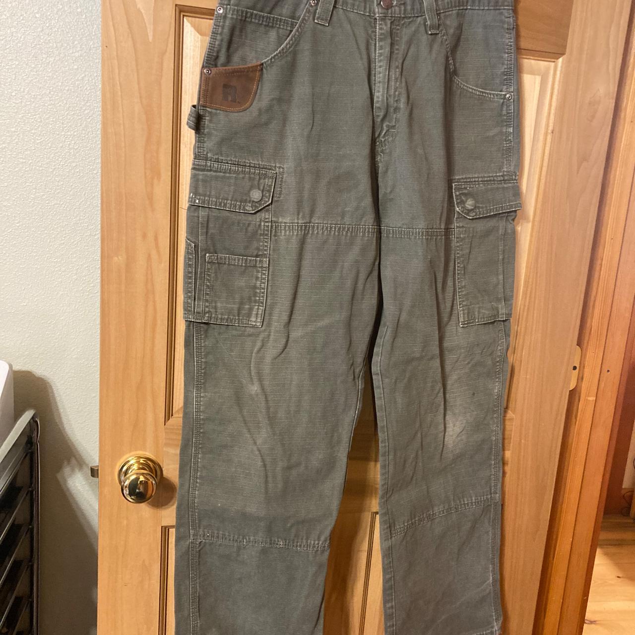 Riggs Workwear By Wrangler Men's Ripstop Heavy Cargo... - Depop