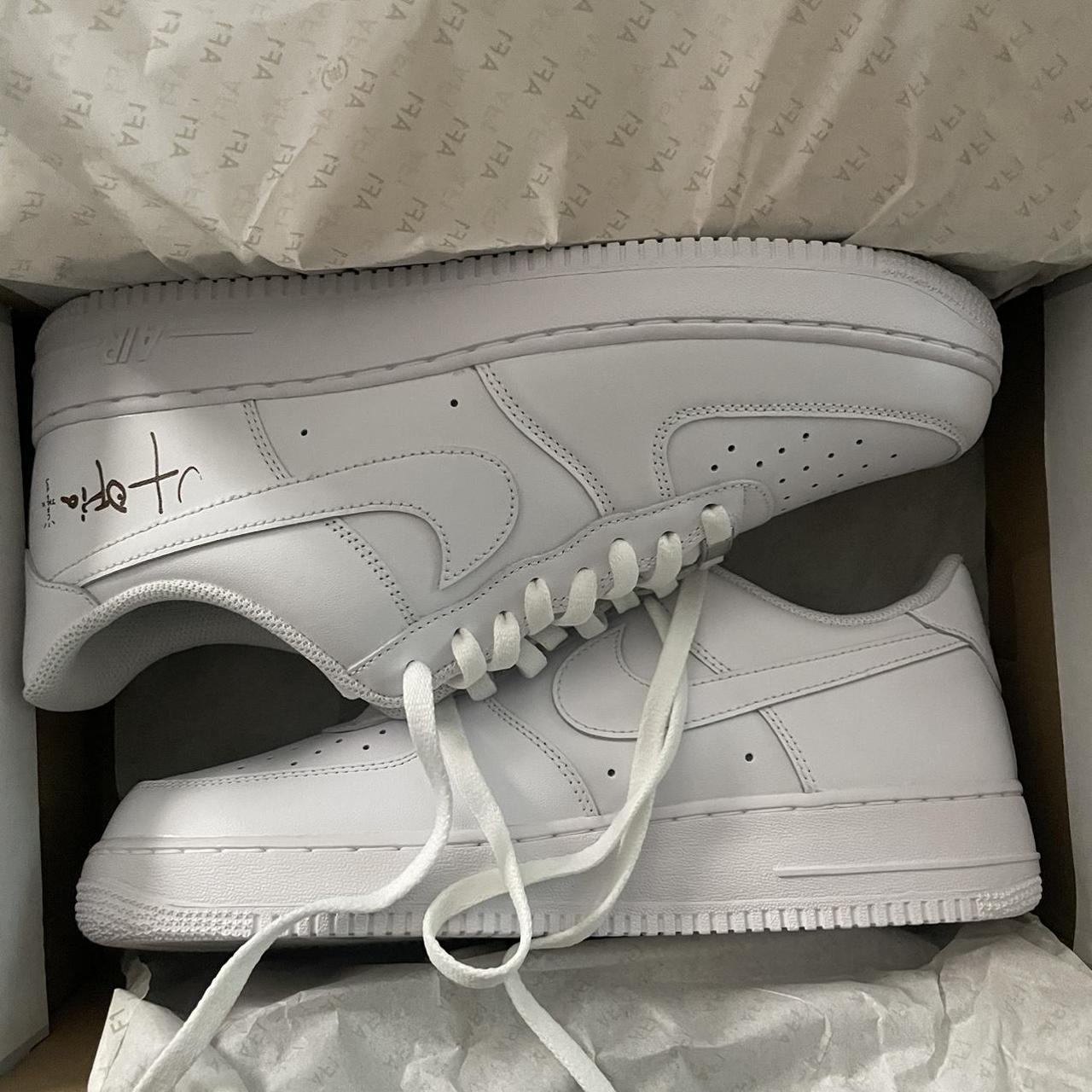 Size 12 Utopia AF1’s - Travis Scott Brand... - Depop