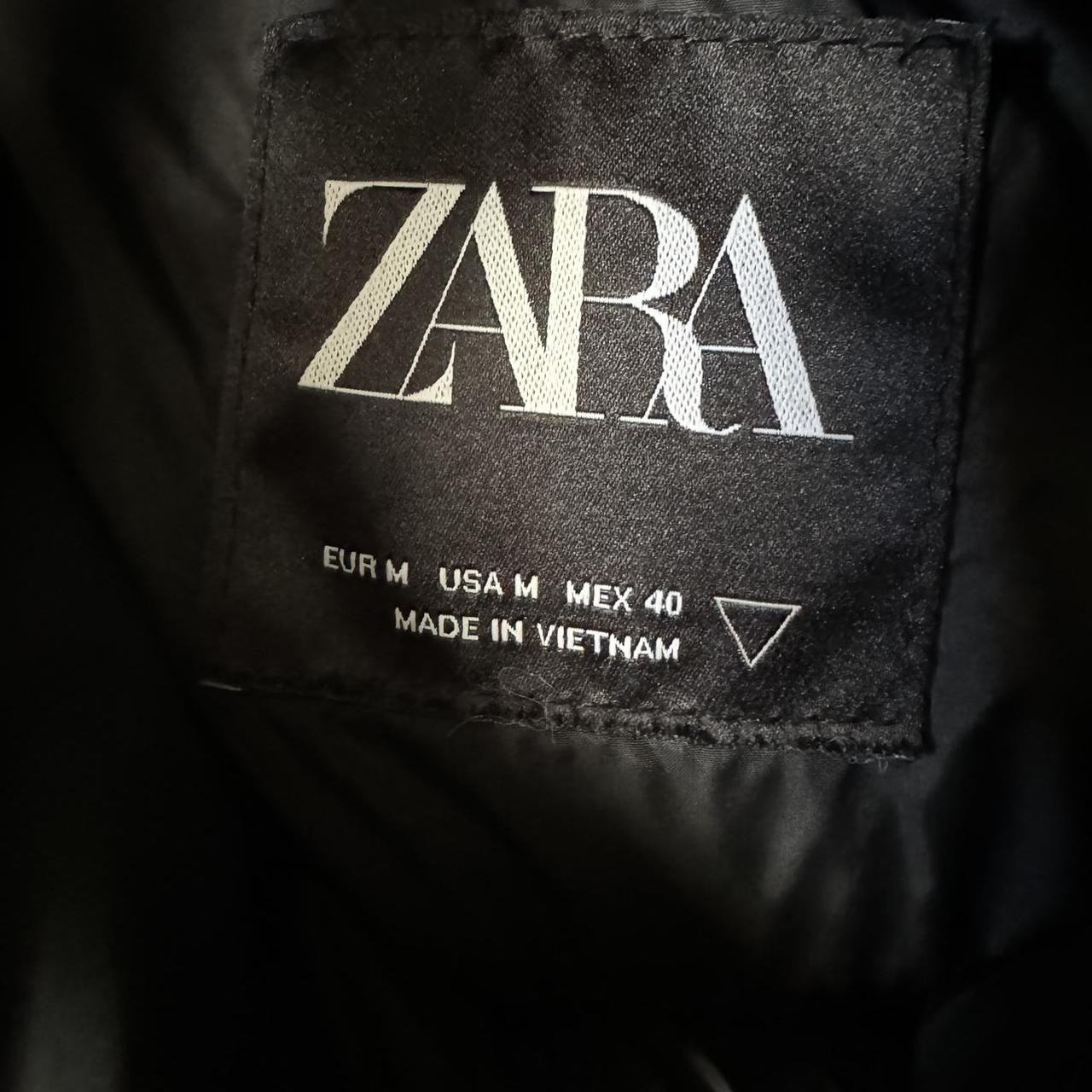Black Zara Puffer Size - Men’s M Great condition,... - Depop