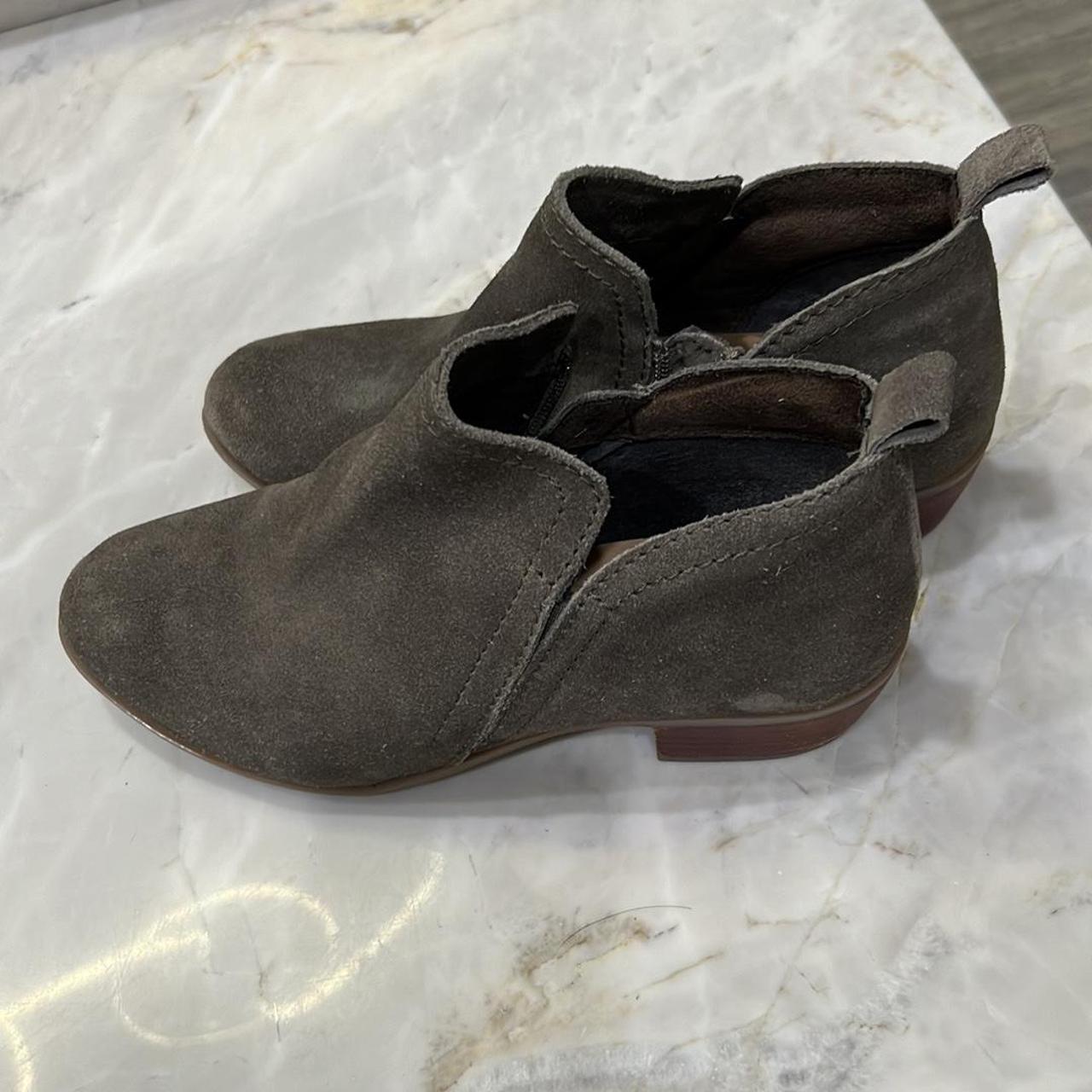 Diba shops layla suede bootie taupe