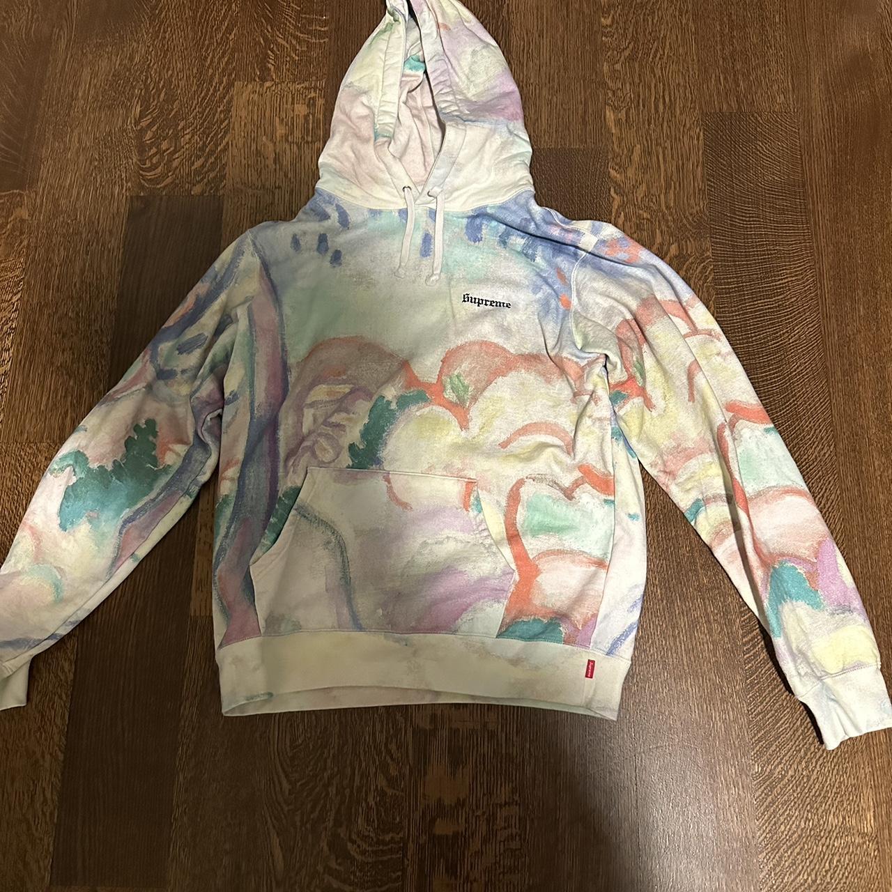 Supreme landscape hoodie size medium