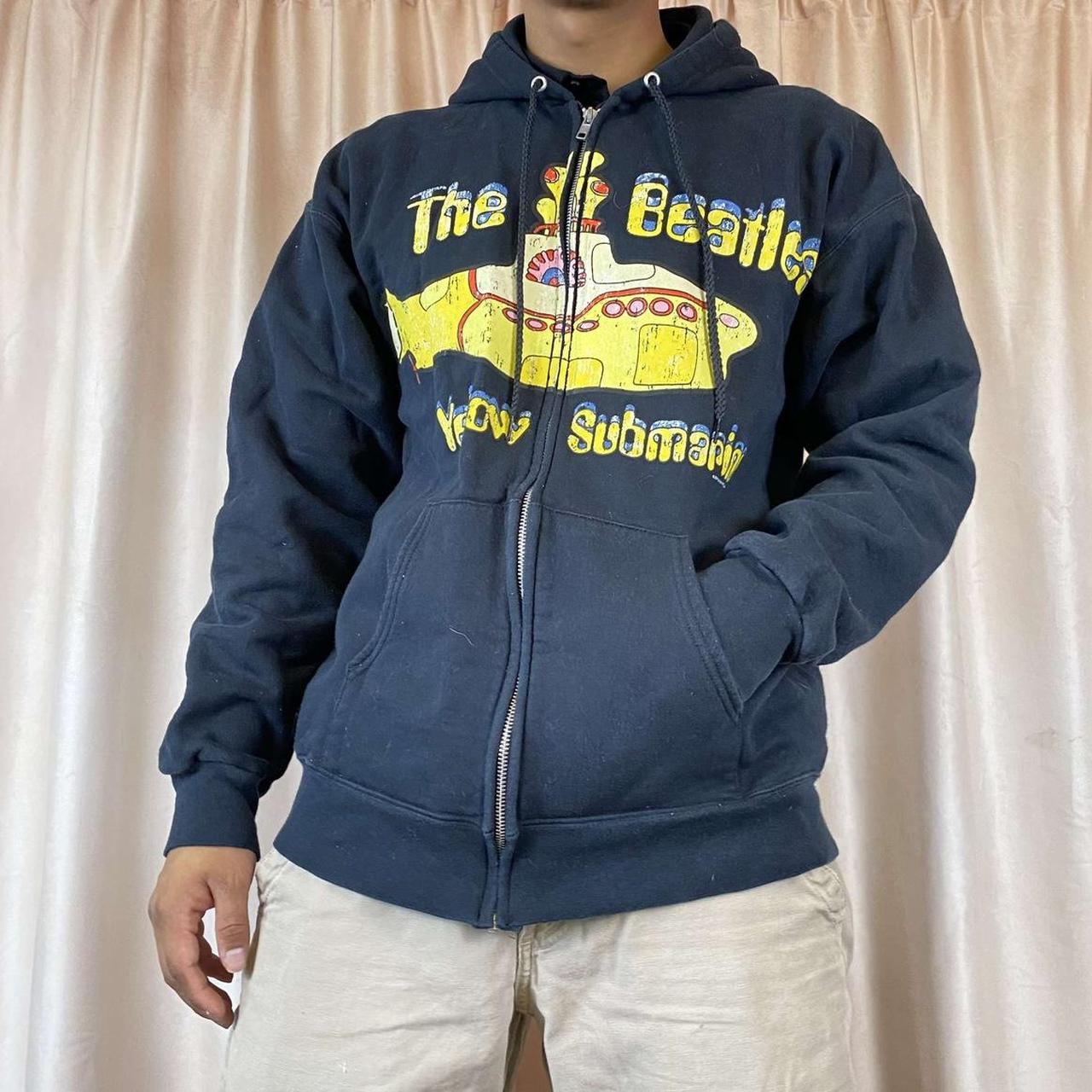 The Beatles yellow submarine zip-up hoodie...