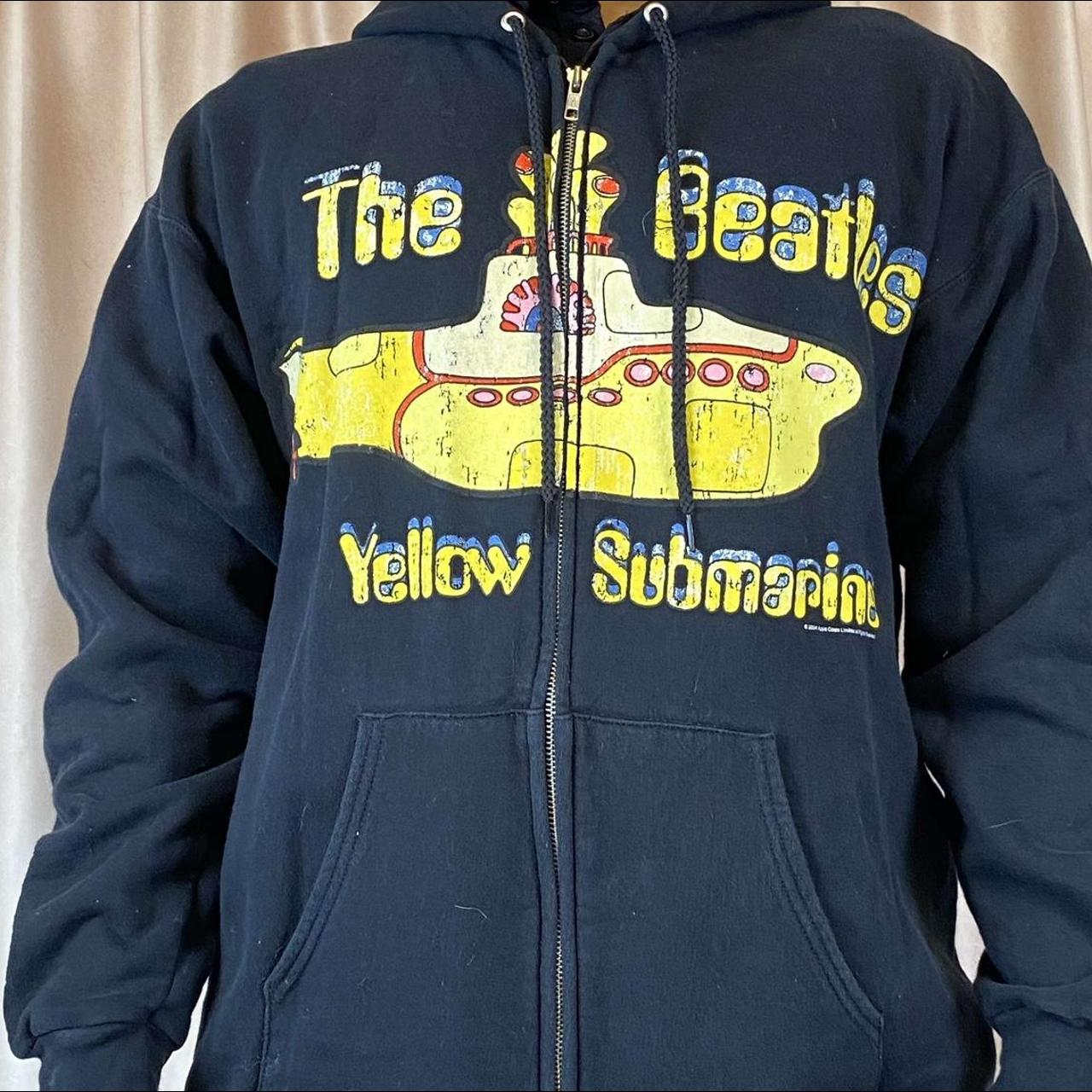 The Beatles yellow submarine zip-up hoodie...