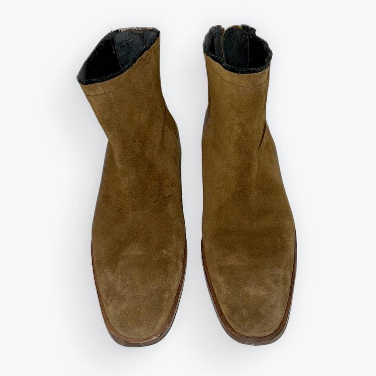 靴 ZADIG & VOLTAIRE ZIP UP SUEDE BOOTS Zip chelsea boot by Zadig and Voltaire. Size 43 IT | Depop