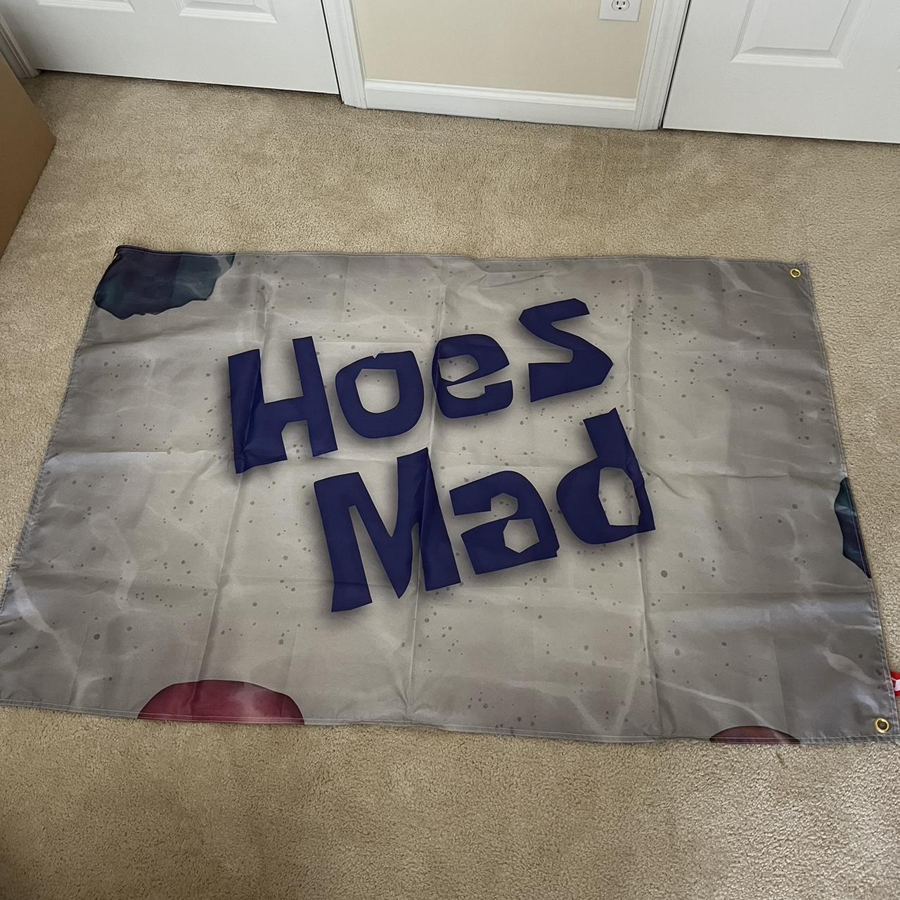 Hoes Mad Tapestry — HypeFlags Dimensions 58 in by... Depop
