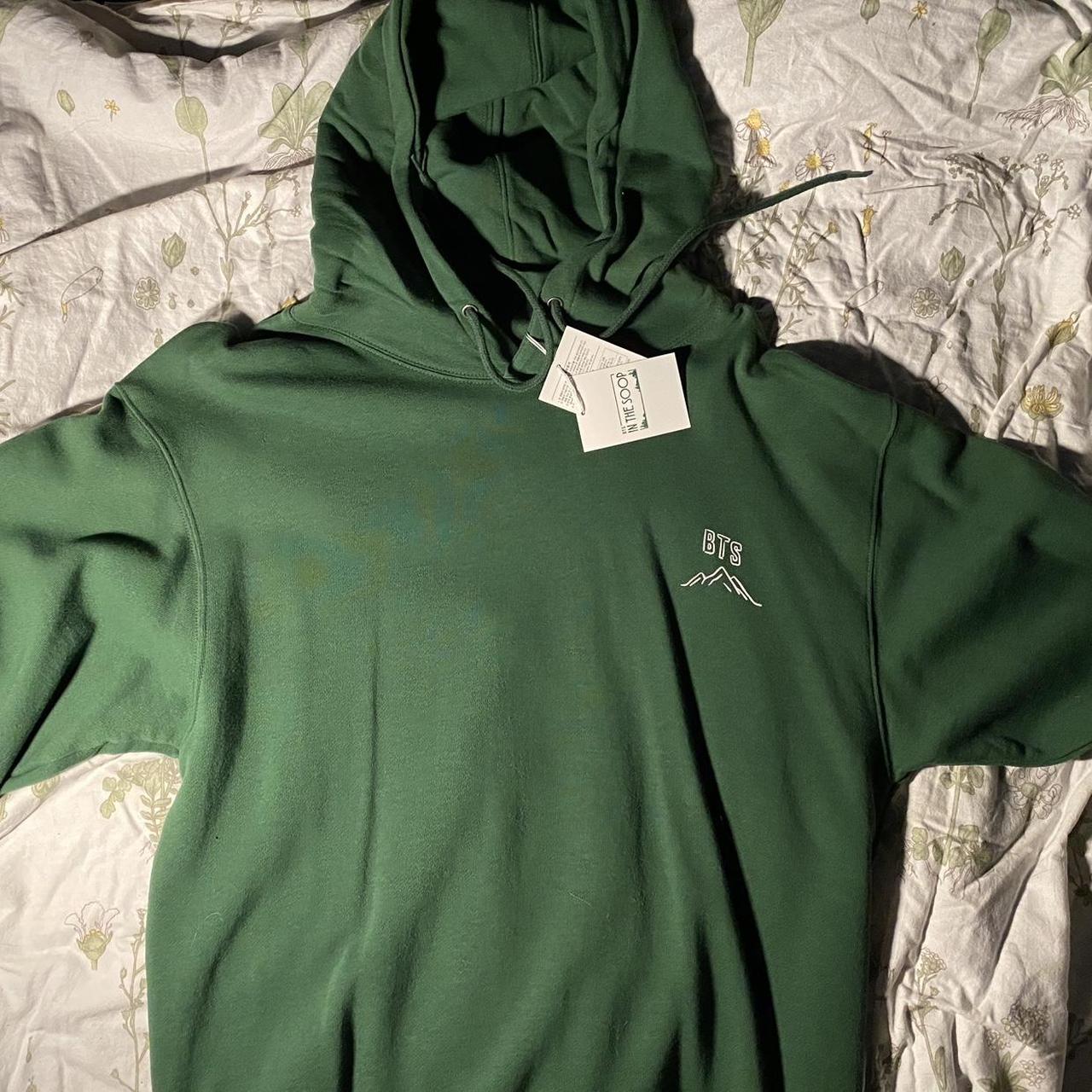 Forest green BTS In The Soop season hoodie, Depop