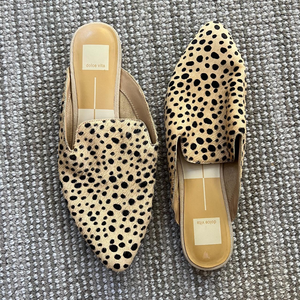 Dolce vita cheap mules leopard