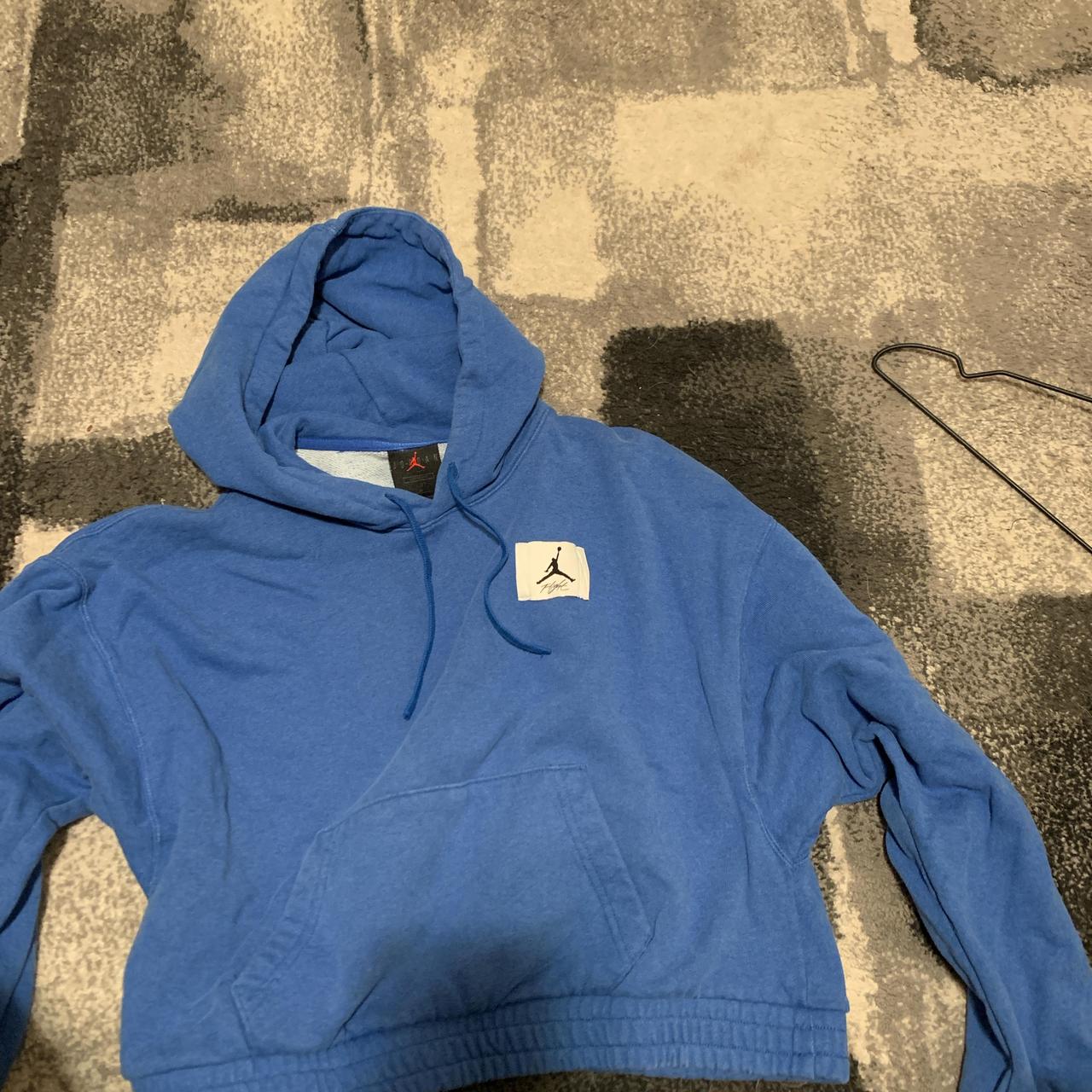 jordan crop top hoodie