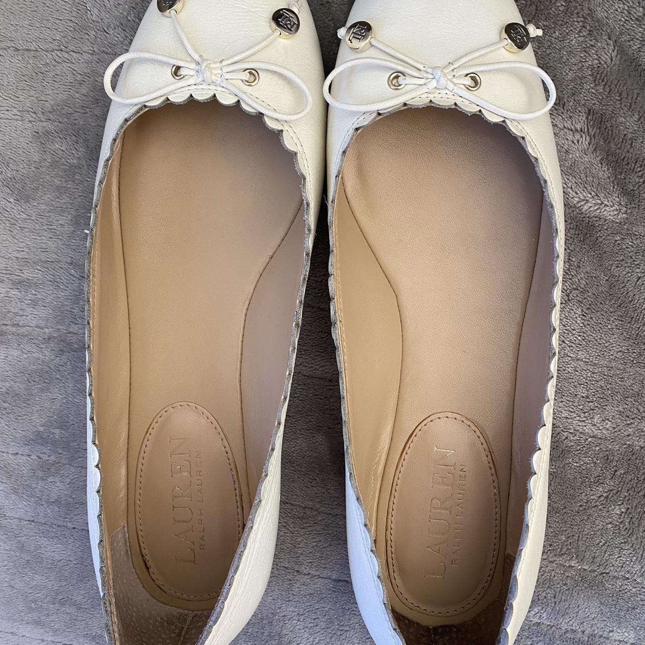 Lauren ralph lauren glennie bow flats online