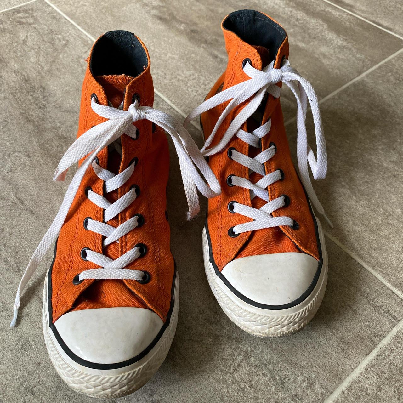 Childrens orange converse hotsell