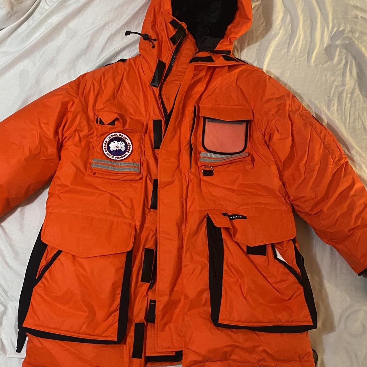 CANADA GOOSE SNOW MANTRA PARKA Monarch orange size... Depop