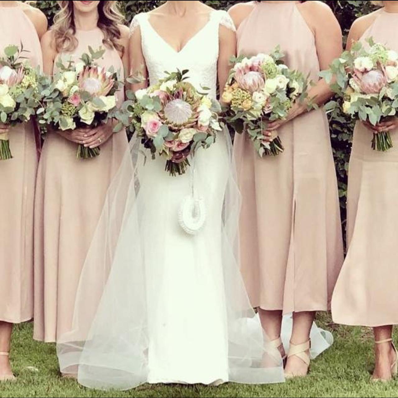 Zimmermann dress Size 1 Blush pink Worn once (in... Depop