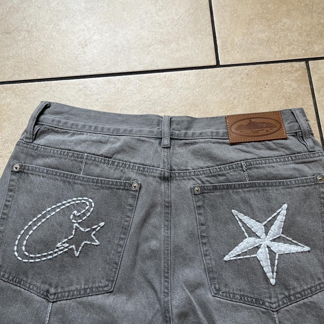 パンツ Corteiz C-Star Denim Shorts Corteiz C-Star Denim Shorts Faded Blue Men's - SS24 - US