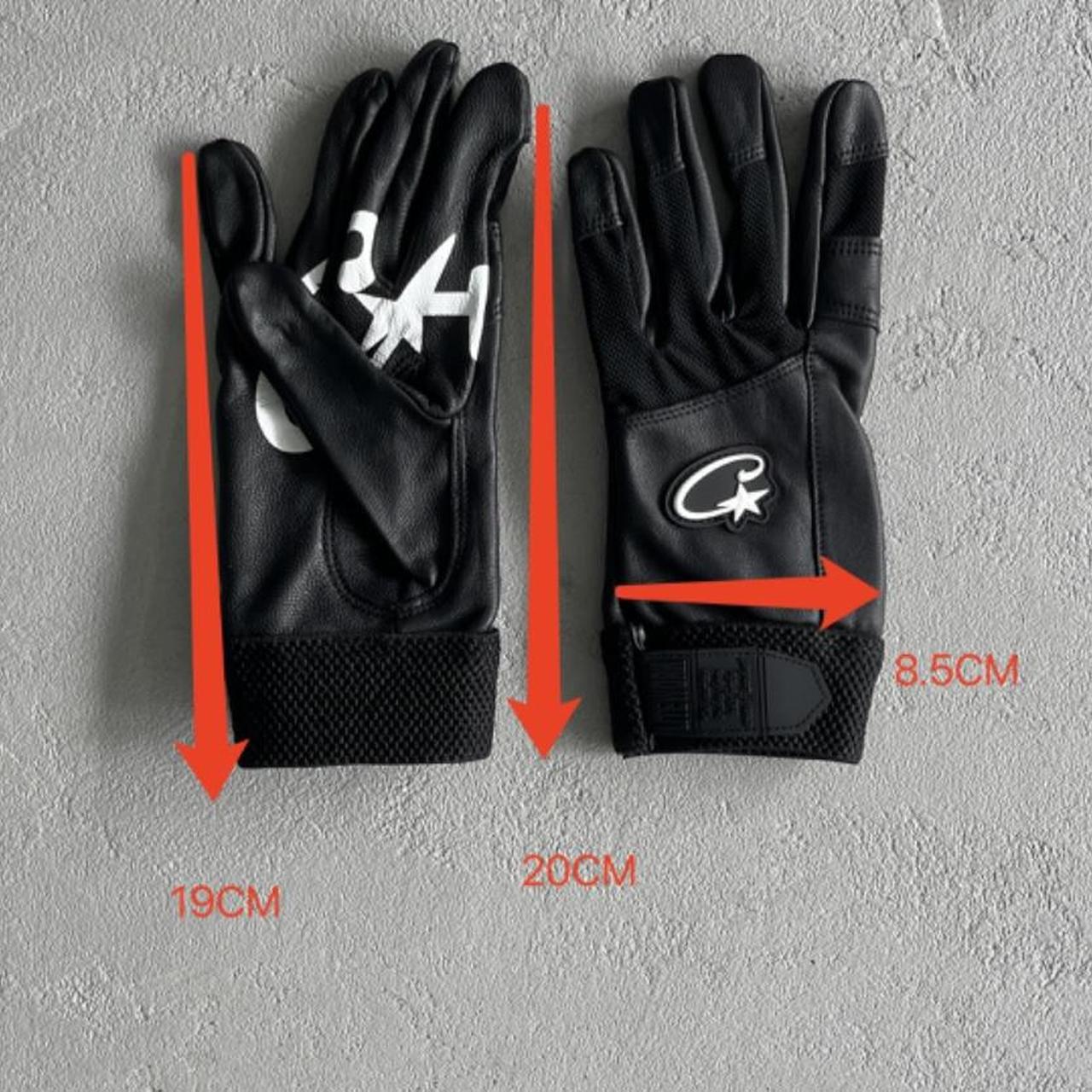 ポイント10倍 Corteiz 21Dripzz Leather Gloves (BLACK) S/M 小物