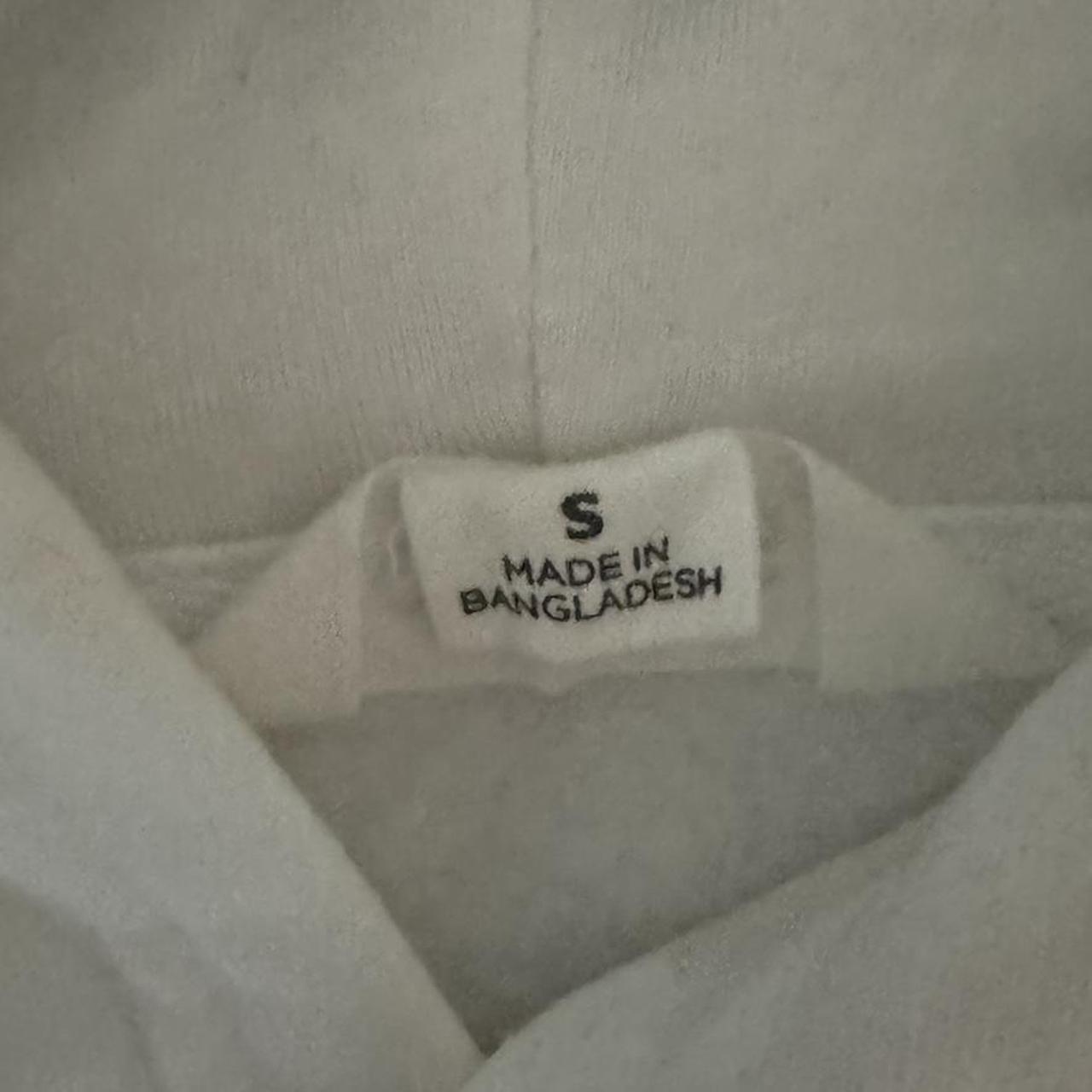 PLAIN WHITE OVERSIZED HOODIE Glassons Size... Depop