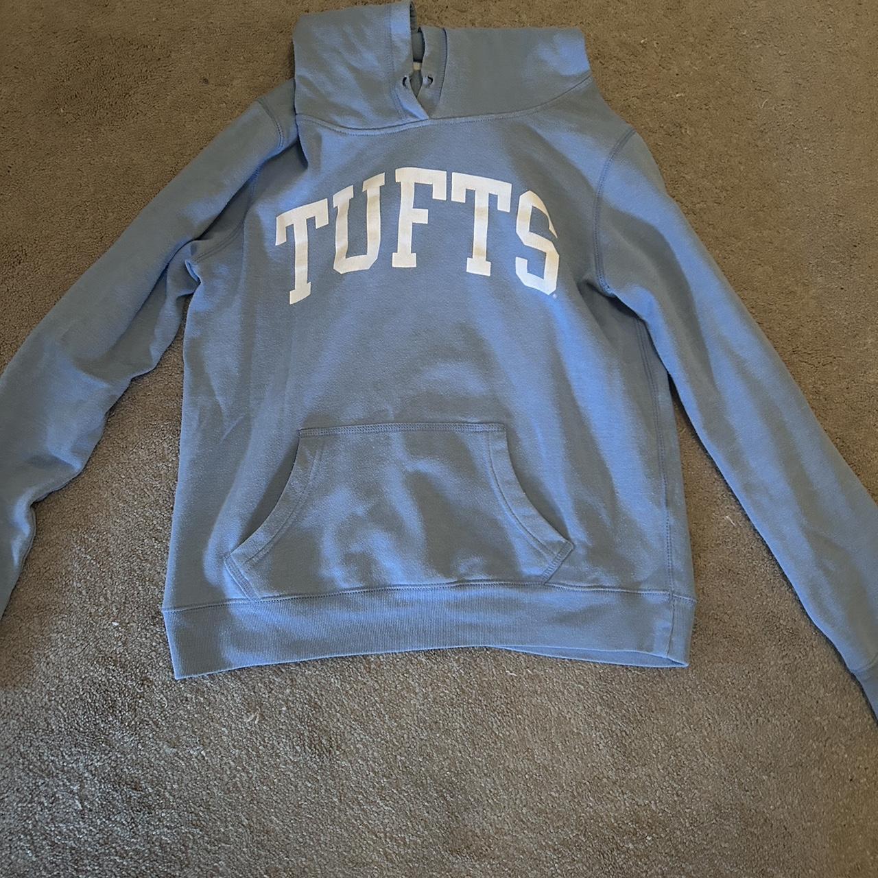 Vintage Small Tufts University hoodie - Depop