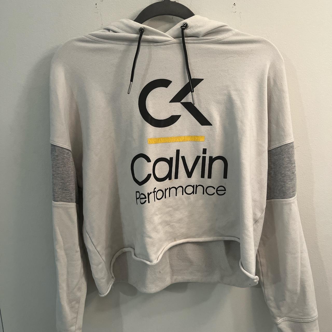 Calvin Klein Performance cropped hoodie Women s M