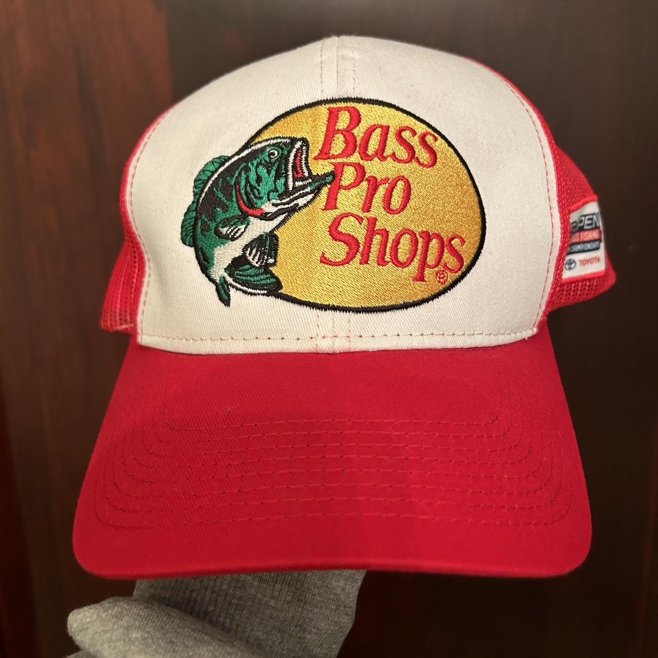 Red and white Bass Pro Shops - Depop