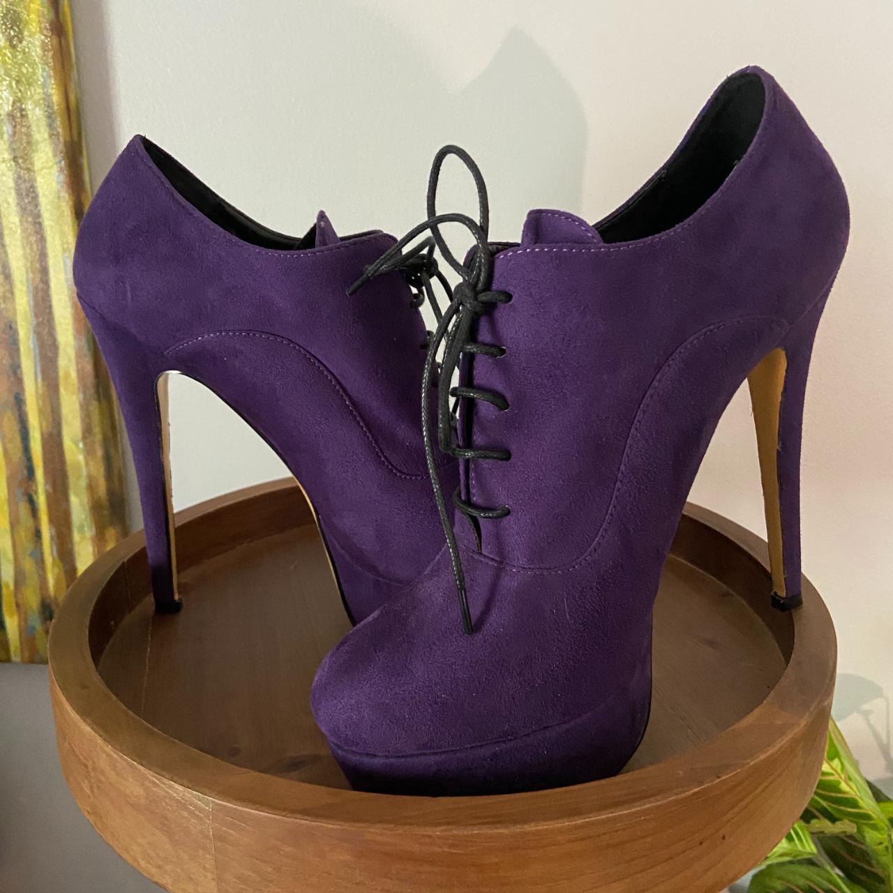 Purple heels deals size 10