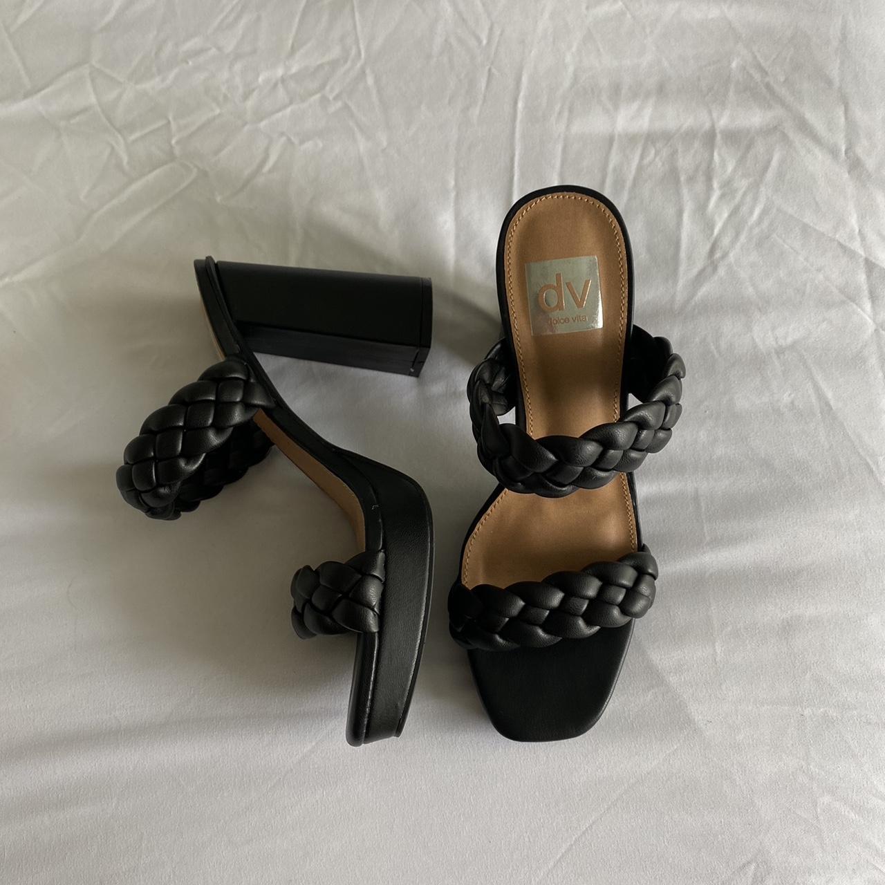 dolce vita braided heels
