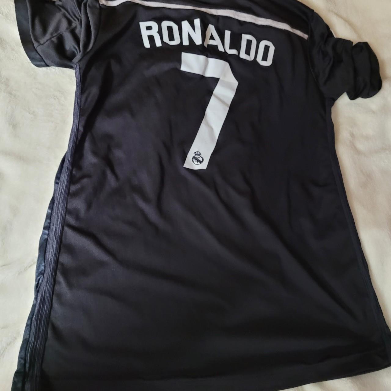 REAL MADRID 2013/2014 KIT ORANGE WITH CRISTIANO - Depop