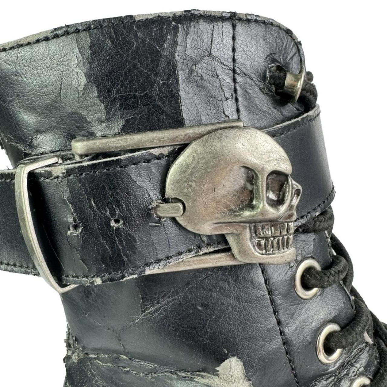 Tuk Anarchic Vintage Y2K Skull Chunky Depop