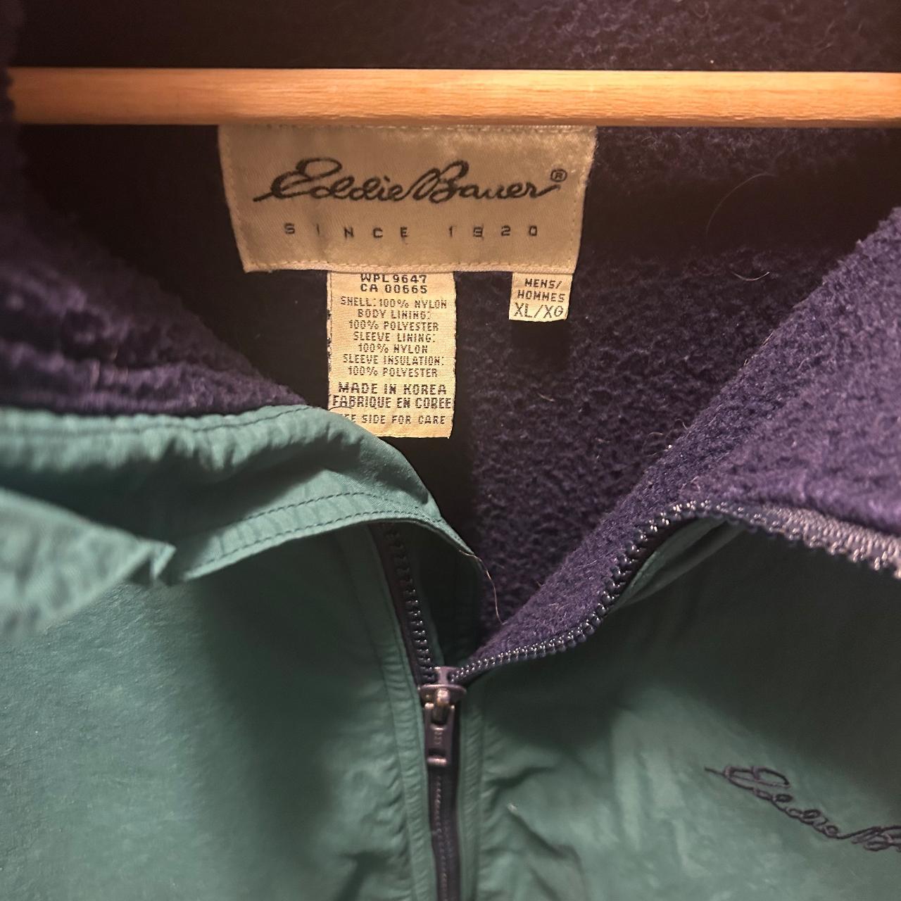 Vintage Green Eddie Bauer Coat - Depop